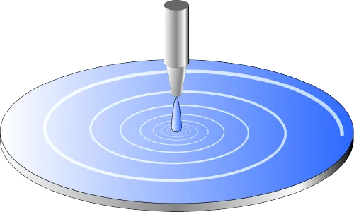 フォトレジスト塗布