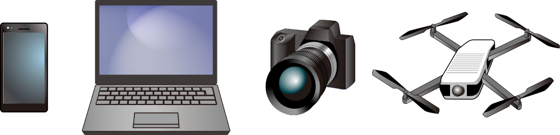 半導体を使った製品例