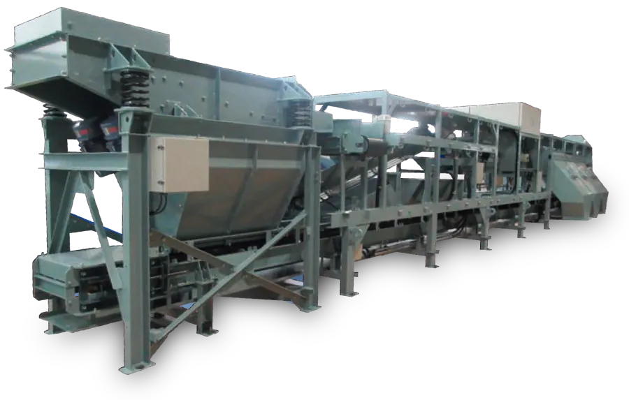 ガラスびん自動色選別機